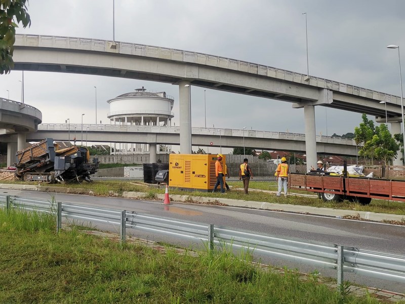 Proyecto de bomba de lodo Elephant CBW-1000 en Malasia