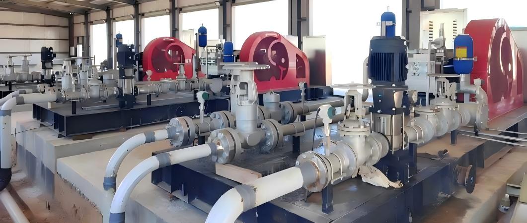 Proyecto de bomba de inyección de agua para yacimientos petrolíferos Elephant DS-280 en Kazajstán